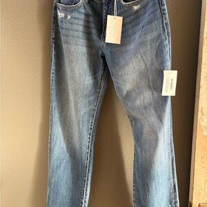 Flying Monkey Black Label Light Blue Straight Leg Jeans